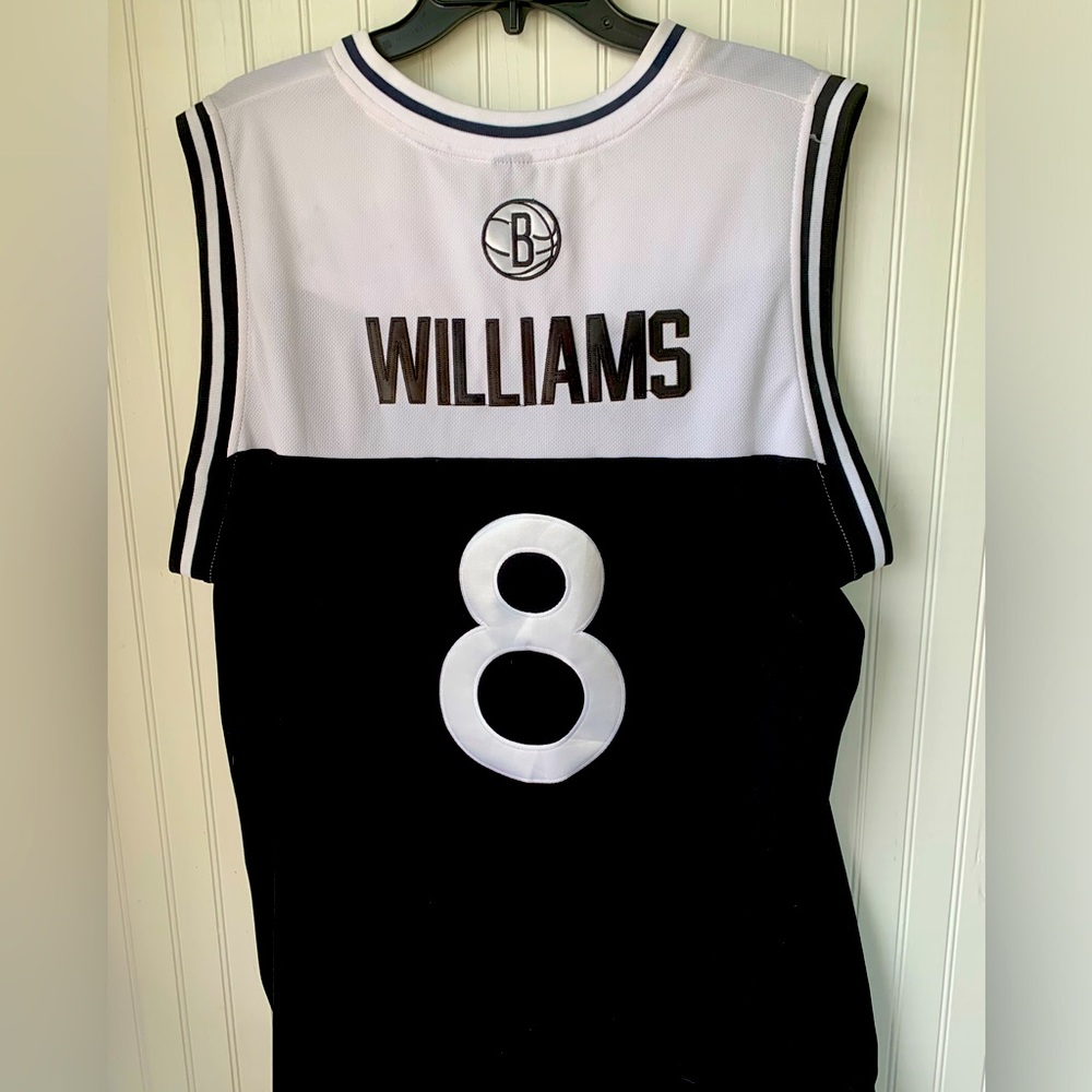 New York Brooklyn Nets Deron Williams #8 Basketball Jersey; Excellent Condition